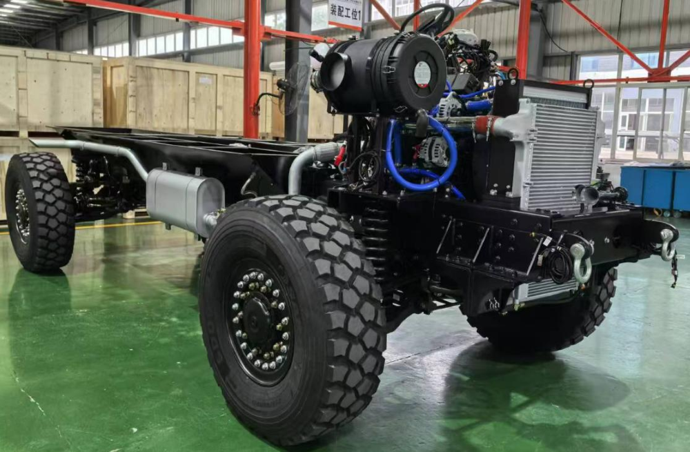 12T AT Anti landmine vehicle chassis photo